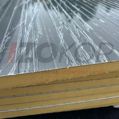 Fasadni sendvič panel PUR 30 mm, antracit RAL 7016 – pogled 2