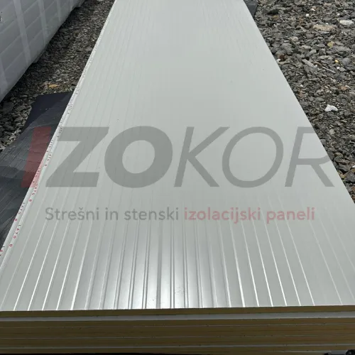 Fasadni sendvič panel PUR 30 mm, antracit RAL 7016 – pogled 3