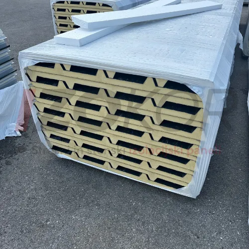 Strešni sendvič panel PUR 30 mm, antracit RAL 7016 – pogled 5