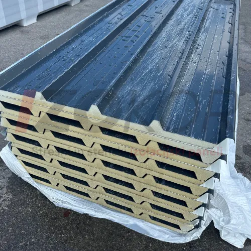 Strešni sendvič panel PUR 30 mm, antracit RAL 7016 – pogled 6